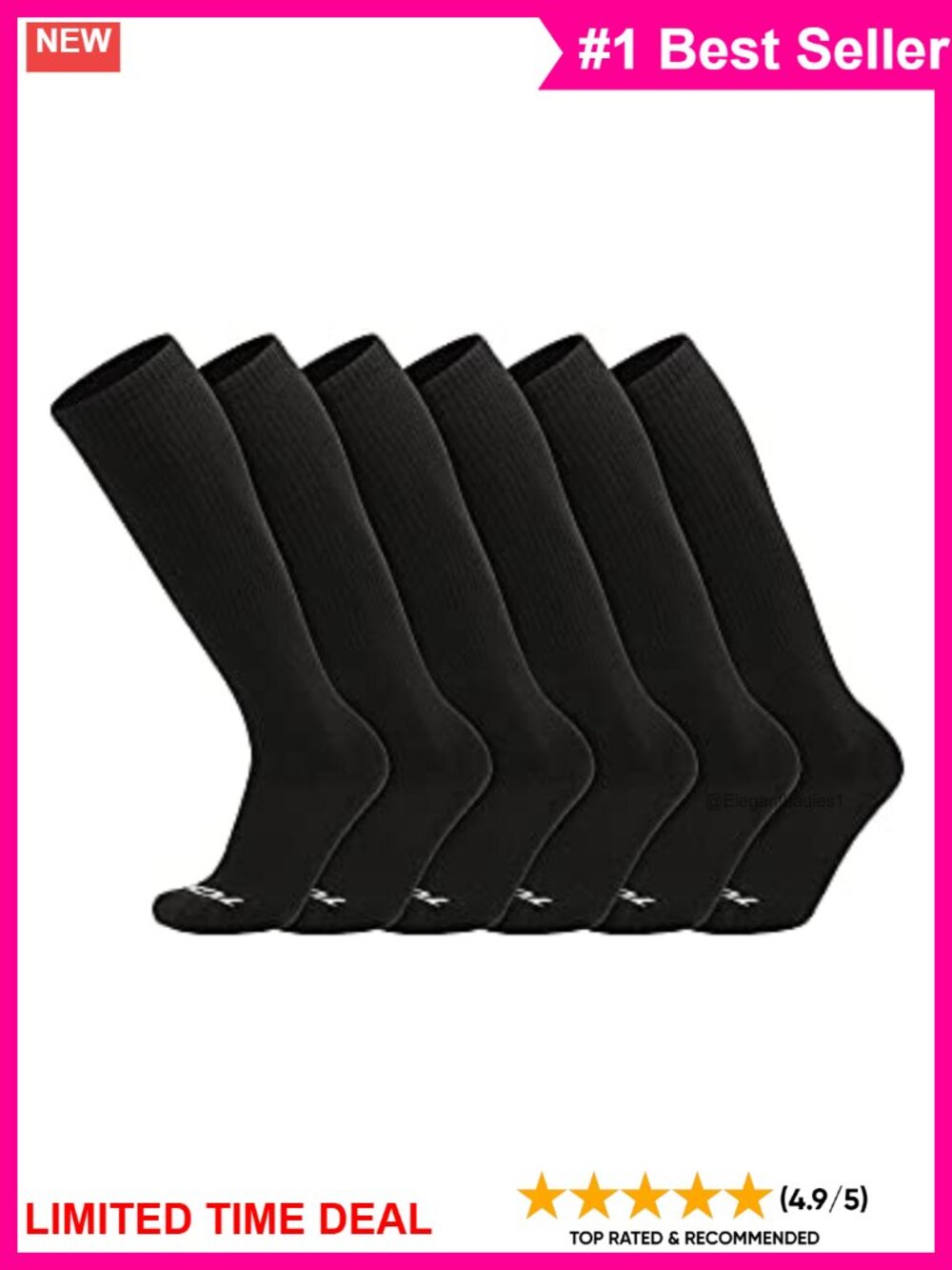 Merino Wool Blend Over the Calf Work Boot Socks Cushioned Moisture Wicking